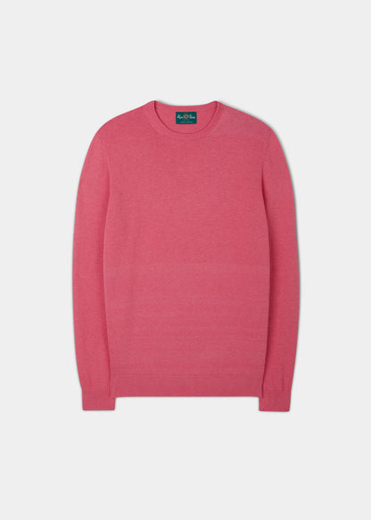 Leysmill Cotton Cashmere Jumper In Swizzle