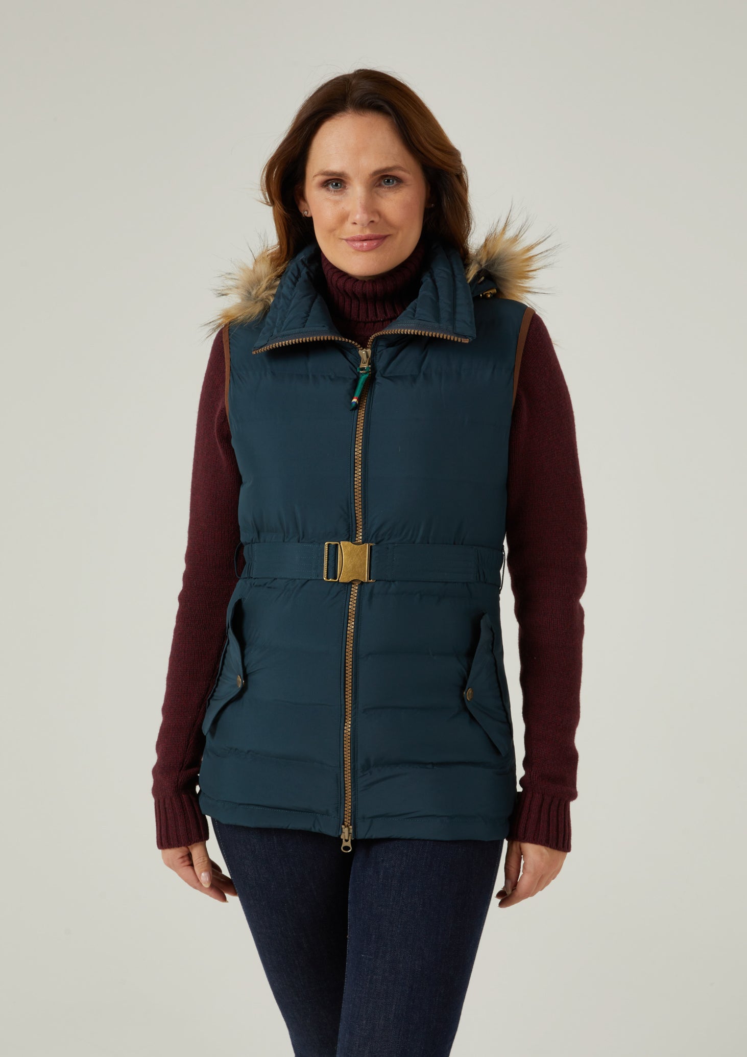 Calsall Ladies Navy Gilet