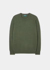 Dorset Men's Lambswool Jumper in Rosemary