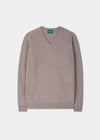 Kilsyth Men's Lambswool Jumper in Vole