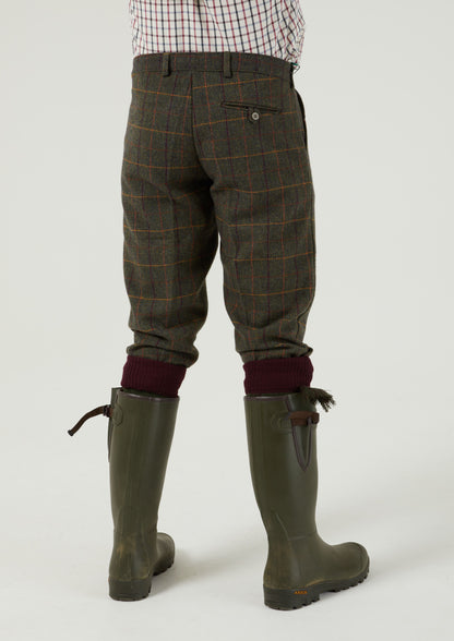 Rutland Men's Tweed Shooting Breeks In Fern