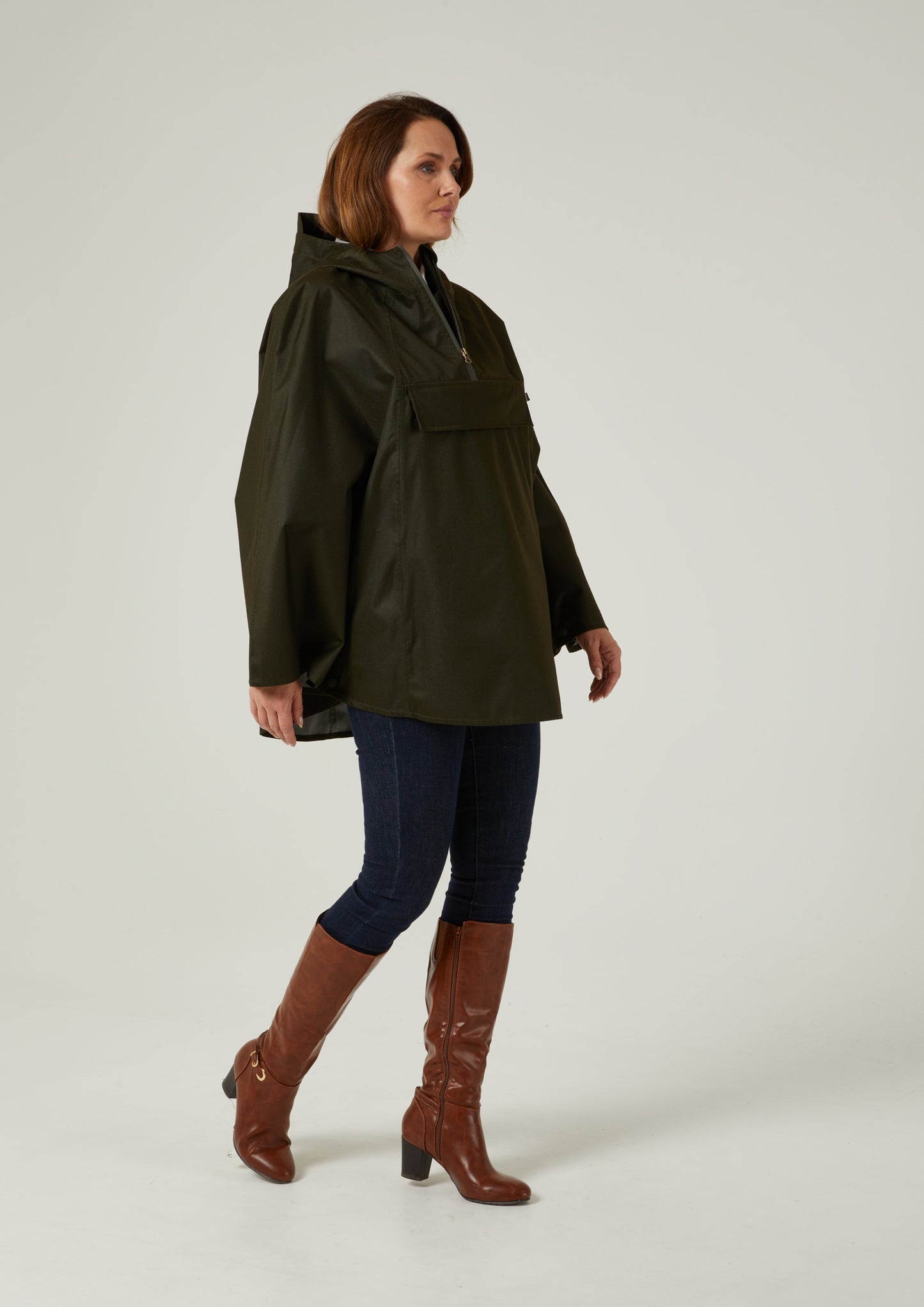 Capa impermeable para mujer Fernley en Woodland