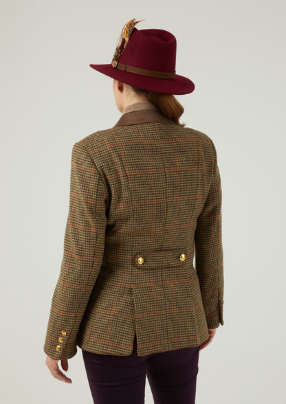 Surrey Ladies Tweed Blazer In Sycamore 