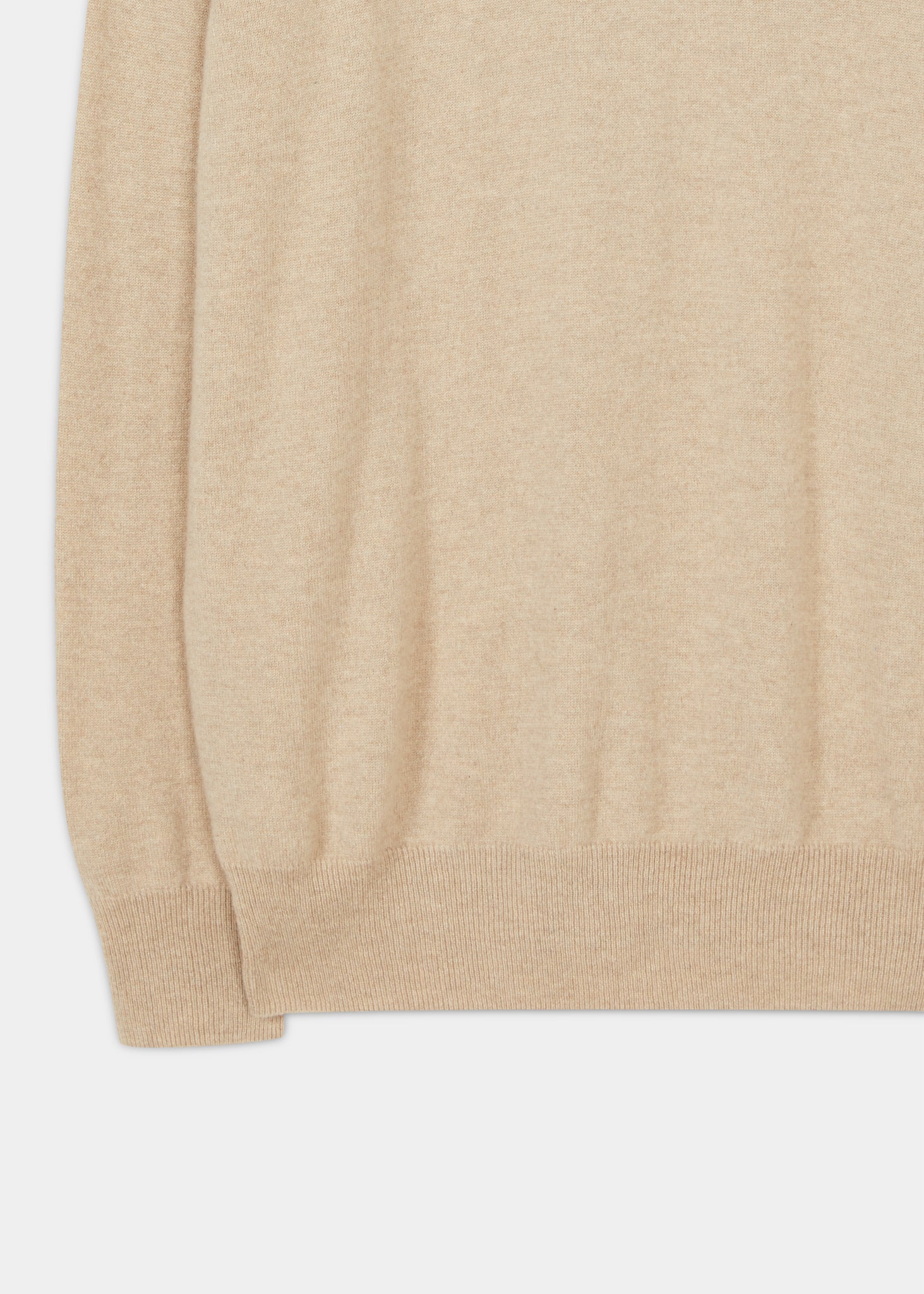 Glenure Cashmere Linen Roll Neck Jumper 