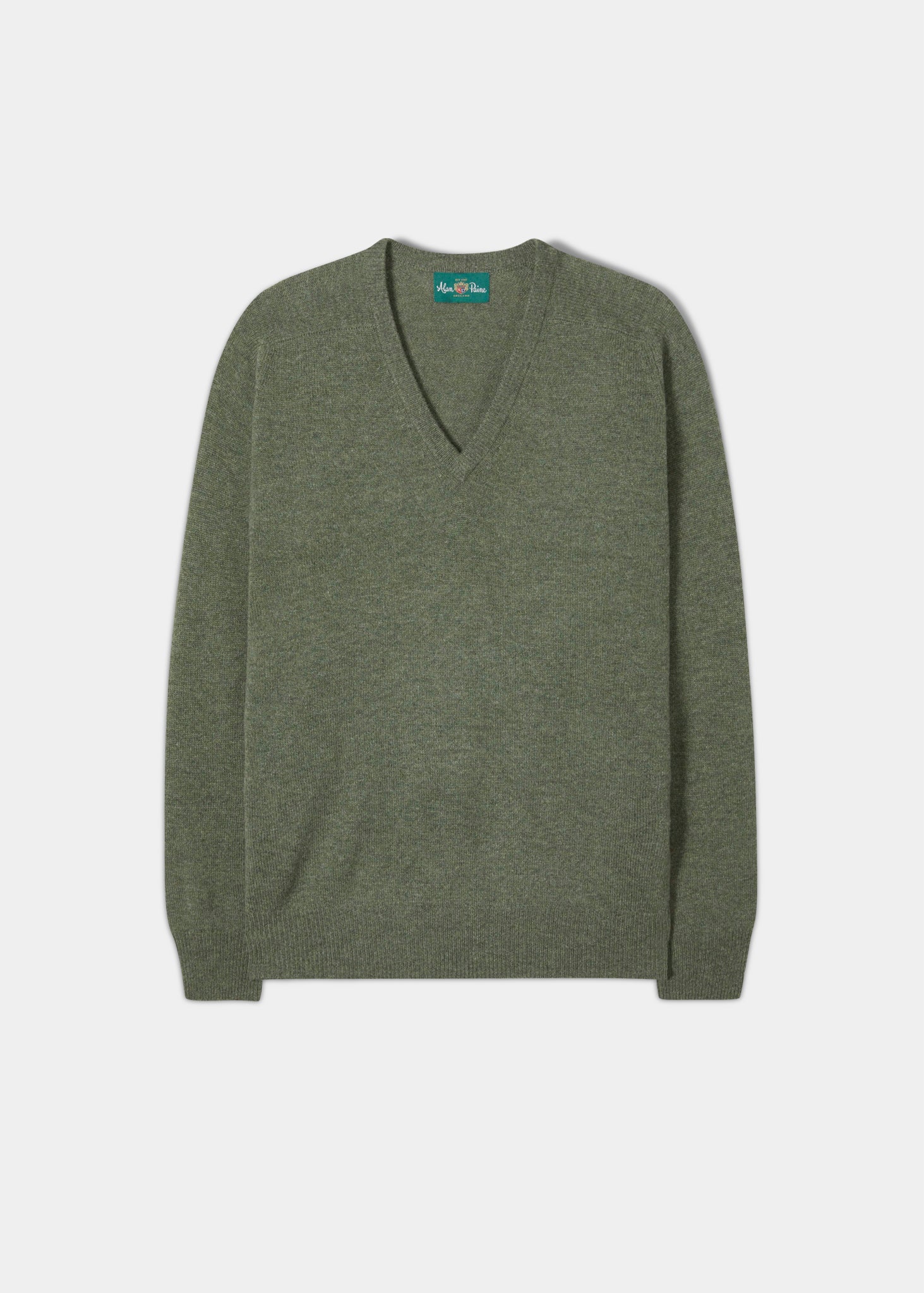 Hampshire Lambswool Saddle Shoulder Landscape Jumper