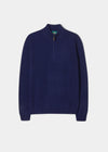 Lambswool-Half-Zip-Jumper-Indigo