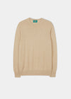 Melfort Cashmere Jumper in Linen